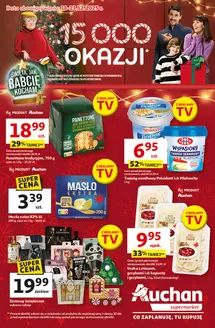 Katalog Auchan w: Marki | Gazetka Święta jak babcię kocham Supermarket Auchan | 2025-12-18T00:00:00.000Z - 2025-12-23T00:00:00.000Z