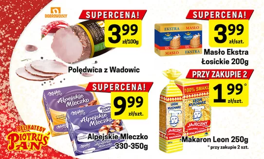 Katalog Delikatesy Piotruś Pan w: Baboszewo | Supercena ! | 2025-12-16T00:00:00.000Z - 2025-12-17T00:00:00.000Z