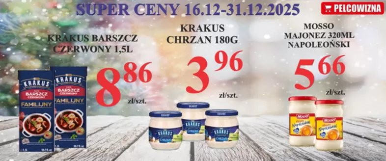 Katalog Pelcowizna w: Żarki | Pelcowizna gazetka | 2025-12-16T00:00:00.000Z - 2025-12-31T00:00:00.000Z