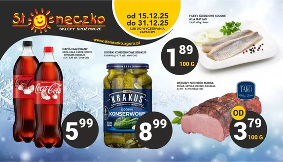 Katalog Słoneczko | Ekskluzywne okazje | 2025-12-15T00:00:00.000Z - 2025-12-31T00:00:00.000Z