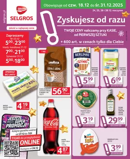 Katalog Selgros w: Wrocław | Oferta dla profesjonalistów | 2025-12-18T00:00:00.000Z - 2025-12-31T00:00:00.000Z