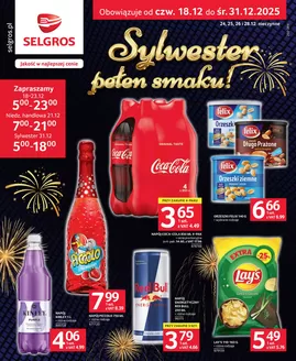 Katalog Selgros w: Skoczów | Sylwester Pełen Smaku | 2025-12-18T00:00:00.000Z - 2025-12-31T00:00:00.000Z