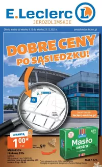 Katalog E.Leclerc w: Człuchów | Świetna oferta dla łowców okazji | 2025-12-09T00:00:00.000Z - 2025-12-23T00:00:00.000Z