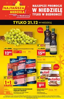 Katalog Biedronka w: Kalety | Oferty dla łowców okazji | 2025-12-21T00:00:00.000Z - 2025-12-21T00:00:00.000Z