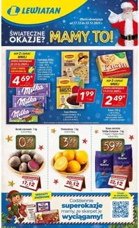 Katalog Lewiatan w: Kalety | Świetne rabaty na wybrane produkty | 2025-12-17T00:00:00.000Z - 2025-12-23T00:00:00.000Z