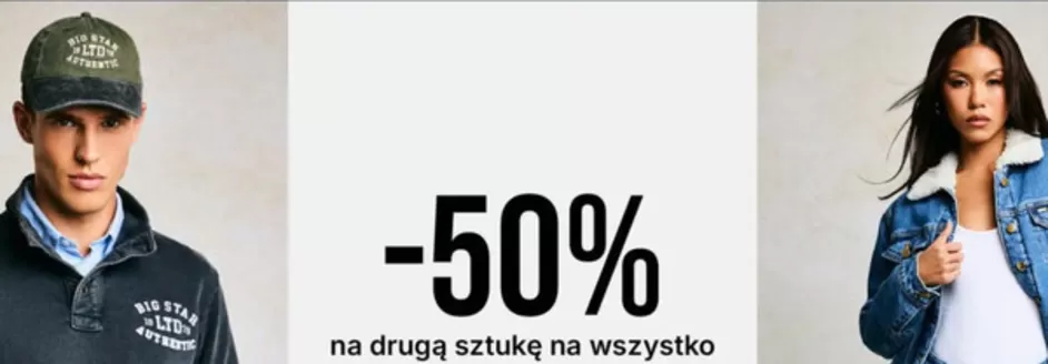 Katalog Big Star w: Nowa Sól | - 50 %  | 2025-12-23T00:00:00.000Z - 2026-01-06T00:00:00.000Z