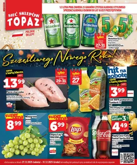 Katalog Topaz | Oszczędzaj teraz dzięki naszym ofertom | 2025-12-27T00:00:00.000Z - 2025-12-31T00:00:00.000Z