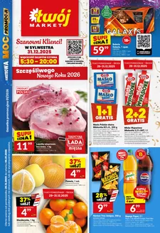 Katalog Twój Market w: Narol | Twój Market gazetka | 2025-12-29T00:00:00.000Z - 2026-01-06T00:00:00.000Z