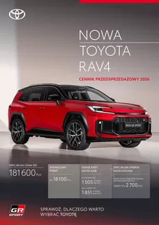 Katalog Toyota w: Białystok | Spec rav4 hev rm26 | 2026-01-01T00:00:00.000Z - 2026-12-31T00:00:00.000Z