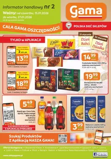 Katalog GAMA w: Częstochowa | Szeroki wybór ofert | 2026-01-15T00:00:00.000Z - 2026-01-27T00:00:00.000Z
