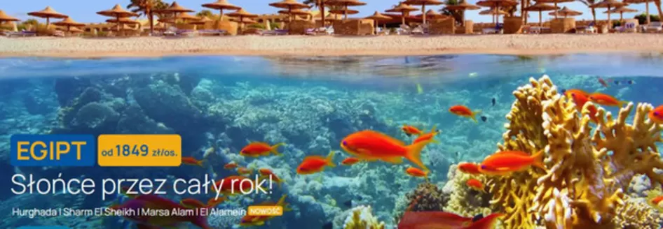 Katalog Coraltravel w: Szczecin | Słońce przez cały rok! | 2026-01-14T00:00:00.000Z - 2026-01-28T00:00:00.000Z