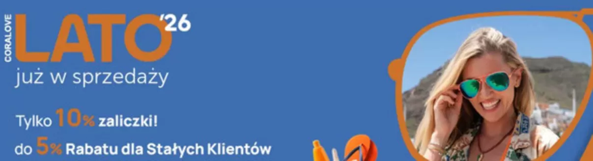 Katalog Coraltravel w: Szczecin | Do 5 % rabatu | 2026-01-14T00:00:00.000Z - 2026-01-28T00:00:00.000Z