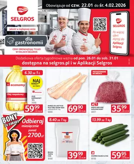 Katalog Selgros w: Aleksandrów Łódzki | Oferta dla gastronomii | 2026-01-22T00:00:00.000Z - 2026-02-04T00:00:00.000Z