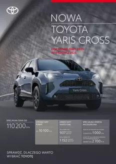 Katalog Toyota w: Suchy Las koło Poznania | Spec yaris cross my 2025 | 2026-01-22T00:00:00.000Z - 2026-02-05T00:00:00.000Z