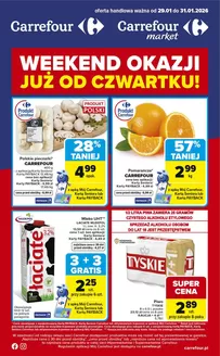 Katalog Carrefour | Gazetka Weekend okazji już od czwartku | 2026-01-28T00:00:00.000Z - 2026-01-31T00:00:00.000Z