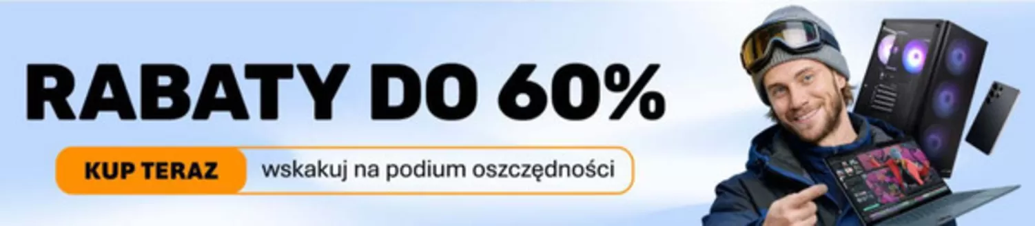 Katalog Komputronik w: Chorzelów | Rabaty do - 62%  | 2026-01-27T00:00:00.000Z - 2026-02-10T00:00:00.000Z