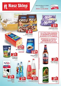 Katalog Nasz Sklep w: Nisko | Aktualne oferty i promocje | 2026-01-29T00:00:00.000Z - 2026-02-11T00:00:00.000Z