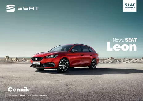 Katalog Seat w: Piastów | SEAT Leon - Katalog i cennik | 2025-01-01T00:00:00.000Z - 2026-12-31T00:00:00.000Z
