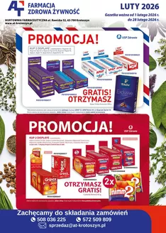 Katalog AT w: Wejherowo | Farmacja / zdrowa żywność | 2026-02-02T00:00:00.000Z - 2026-02-28T00:00:00.000Z