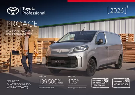 Katalog Toyota w: Łódź | Spec nowy proace my26 | 2025-01-01T00:00:00.000Z - 2026-12-31T00:00:00.000Z