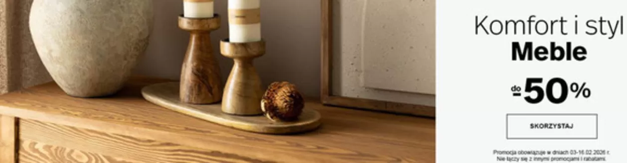 Katalog Dekoria w: Chorzów | Komfort i styl Meble do -50% | 2026-02-04T00:00:00.000Z - 2026-02-16T00:00:00.000Z