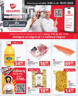 Katalog Selgros w: Jedlińsk | Oferta dla gastronomii | 2026-02-05T00:00:00.000Z - 2026-02-18T00:00:00.000Z