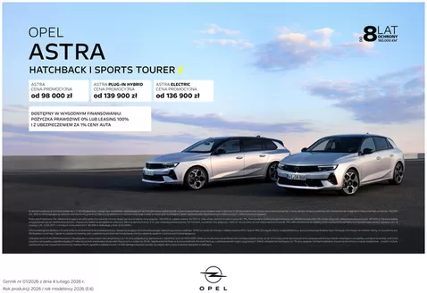 Katalog Opel | Oszczędzaj teraz dzięki naszym ofertom | 2026-02-07T00:00:00.000Z - 2026-05-31T00:00:00.000Z