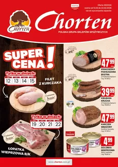 Katalog Chorten w: Grudziądz | Odkryj atrakcyjne oferty | 2026-02-12T00:00:00.000Z - 2026-02-22T00:00:00.000Z