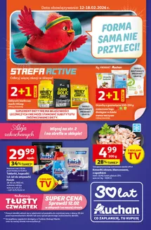 Katalog Auchan | Gazetka 30 Lat Supermarket Auchan Franczyza | 2026-02-12T00:00:00.000Z - 2026-02-18T00:00:00.000Z