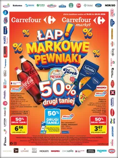 Katalog Carrefour w: Niewodnica Korycka | Gazetka Carrefour Market Łap markowe pewniaki | 2026-02-15T00:00:00.000Z - 2026-02-28T00:00:00.000Z