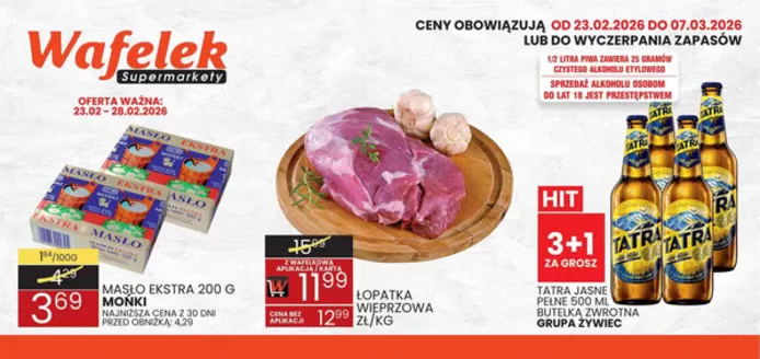 Katalog Wafelek | Wafelek gazetka | 2026-02-23T00:00:00.000Z - 2026-03-07T00:00:00.000Z