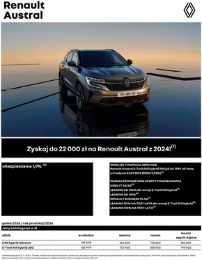 Katalog Renault w: Świętochłowice | Renault Austral | 2024-12-05T00:00:00.000Z - 2025-12-05T00:00:00.000Z