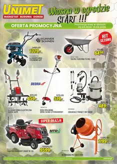 Katalog Unimet w: Krapkowice | Wiosna w ogrodzie start!!! | 2026-03-03T00:00:00.000Z - 2026-03-31T00:00:00.000Z
