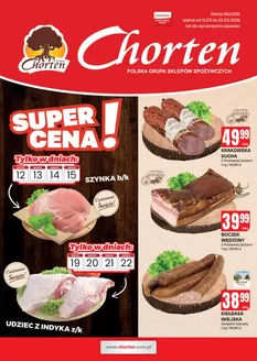 Katalog Chorten w: Tyszowce | Nasze najlepsze okazje | 2026-03-12T00:00:00.000Z - 2026-03-22T00:00:00.000Z