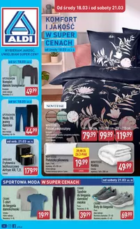 Katalog Aldi | Oszczędzaj teraz dzięki naszym ofertom | 2026-03-18T00:00:00.000Z - 2026-03-21T00:00:00.000Z