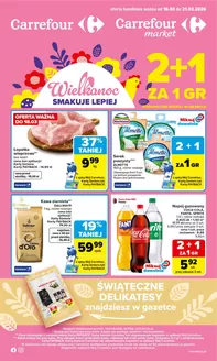 Katalog Carrefour Market w: Nowa Sól | Gazetka Carrefour Market od poniedziałku | 2026-03-15T00:00:00.000Z - 2026-03-21T00:00:00.000Z