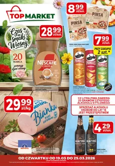Katalog Top Market w: Wołomin | Top Market gazetka | 2026-03-19T00:00:00.000Z - 2026-03-25T00:00:00.000Z