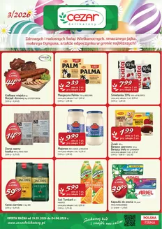 Katalog Cezar Delikatesy w: Bytom | Cezar Delikatesy gazetka | 2026-03-19T00:00:00.000Z - 2026-04-04T00:00:00.000Z