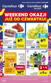 Katalog Carrefour w: Bytom | Gazetka Weekend okazji już od czwartku | 2026-03-18T00:00:00.000Z - 2026-03-21T00:00:00.000Z