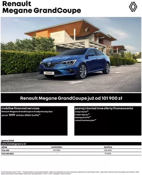 Katalog Renault w: Świętochłowice | Renault Megane Grandcoupé | 2025-01-09T00:00:00.000Z - 2026-01-09T00:00:00.000Z
