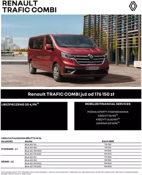 Katalog Renault w: Świętochłowice | Renault Trafic Combi | 2025-01-09T00:00:00.000Z - 2026-01-09T00:00:00.000Z