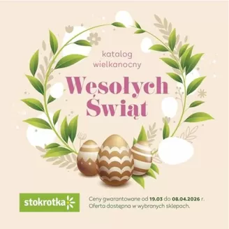 Katalog Stokrotka w: Gdynia | Najlepsze oferty dla wszystkich łowców okazji | 2026-03-19T00:00:00.000Z - 2026-04-08T00:00:00.000Z