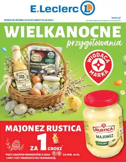Katalog E.Leclerc w: Mrocza | Najlepsze oferty i rabaty | 2026-03-24T00:00:00.000Z - 2026-04-04T00:00:00.000Z