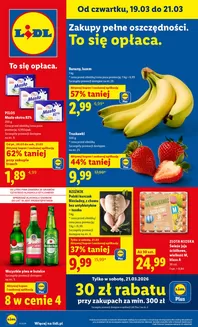 Katalog Lidl w: Będków | Gazetka od 19.03 | 2026-03-19T00:00:00.000Z - 2026-03-21T00:00:00.000Z