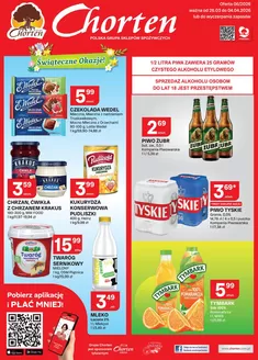 Katalog Chorten w: Kwidzyn | Świetne rabaty na wybrane produkty | 2026-03-26T00:00:00.000Z - 2026-04-04T00:00:00.000Z