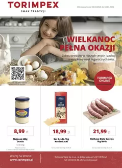 Katalog Torimpex w: Dąbrówka Polska | Torimpex gazetka | 2026-03-23T00:00:00.000Z - 2026-04-04T00:00:00.000Z