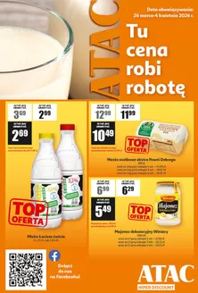 Katalog Auchan w: Cybinka | Gazetka ATAC Hiper Discount | 2026-03-26T00:00:00.000Z - 2026-04-04T00:00:00.000Z