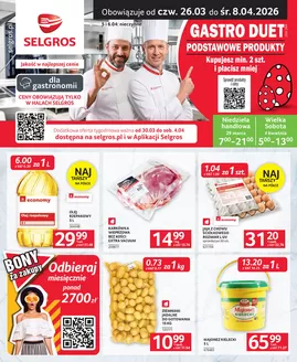 Katalog Selgros w: Siedlce | Oferta dla gastronomii | 2026-03-26T00:00:00.000Z - 2026-04-08T00:00:00.000Z