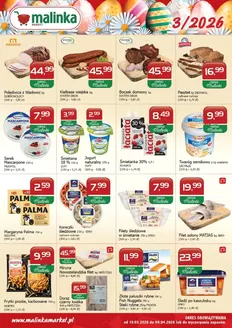 Katalog Malinka Market w: Chludowo | Oferta ważna od 19-03-2026 do 04-04-2026 | 2026-03-27T00:00:00.000Z - 2026-04-04T00:00:00.000Z