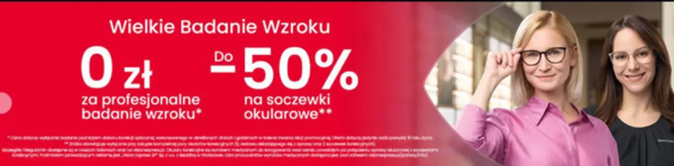Katalog Vision Express w: Przeworsk | Do - 50 % | 2026-03-31T00:00:00.000Z - 2026-04-08T00:00:00.000Z